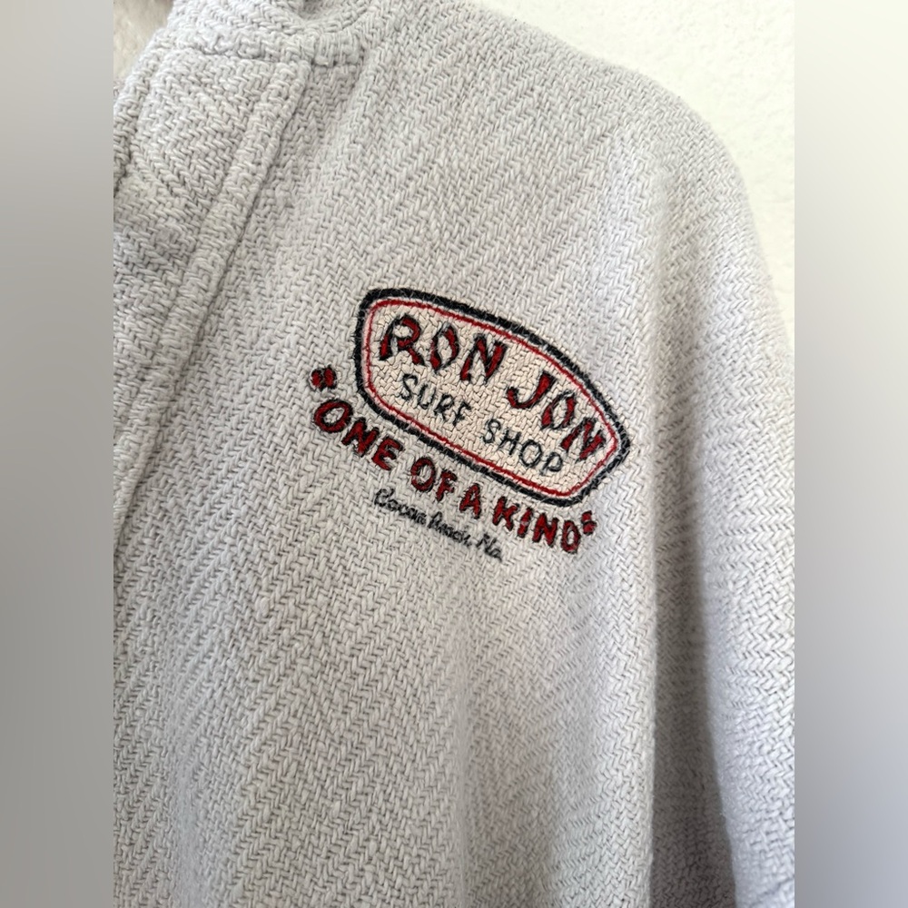 Vintage Y2K Ron Jon Surf Shop One Of A Kind Cocoa Beach Knit Hoodie Pullover, Lg - Picture 5 of 16